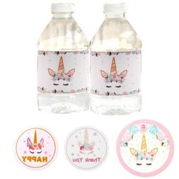 Unicorn Candy Bag Sticker Birthday Party Decor Gift Box Seal