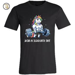 Unicorn The Struggle Is Real, T-Shirt