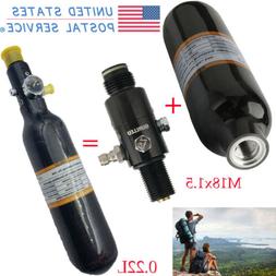 Universal 0.22L 4500psi Carbon Fiber Paintball Tank Air Bott