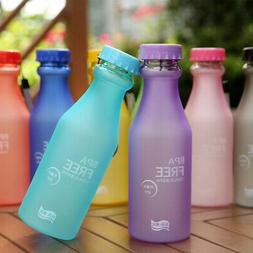 US Men Women Sports Water Bottle Fitness Hiking Running Trav