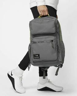 Nike Utility Speed Training Backpack 15" Gray Iron Volt CK26