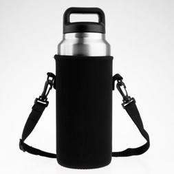 Vacuum Insulated Sports Water Bottle Wide Mouth, Stainless S