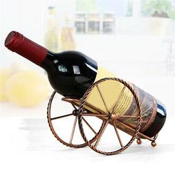 Vintage Wine Bottle Holder Rack Wine Bottle Metal Display Ra