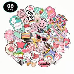Novely - Vinyl Sticker Decal Set - Great for Water Bottles, 