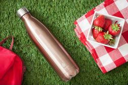 Manna Vogue Vacuum Bottle Water Drinks Stainless Steel Hot C