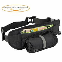 Waist Pack Running Belt with Water Bottle Holder