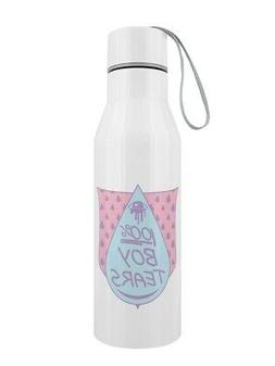 Water Bottle 100% Boy Tears Stainless Steel White 6.5x23.5cm