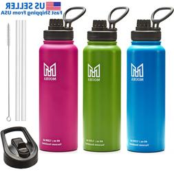 Water Bottle 40 oz Stainless Steel Insulated Double Wall com