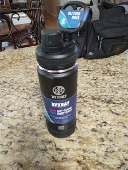 Takeya Water Bottle Actives Black 18 oz. Insulated Stainless