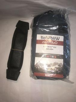 Water Bottle Bag 40 Oz Flask Holder Carrier Large Navy Adjus