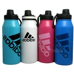 Adidas Water Bottle BPA Free Double Wall Stainless Steel 33.
