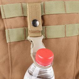 Water Bottle Holder Hook Strap Belt Clip Buckle Carabiner Tr