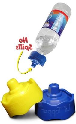 Lil topper water bottle no spills sipper cap for toddler tra