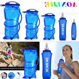 Water Bottle Pouch with Straw Hydration Pack Outdoor Water B