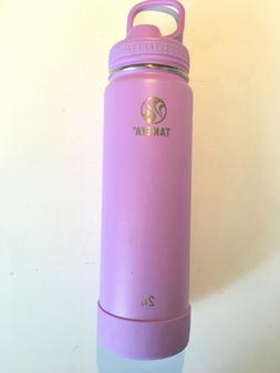 Water Bottle With Straw Insulated Lilac Actives Stainless St