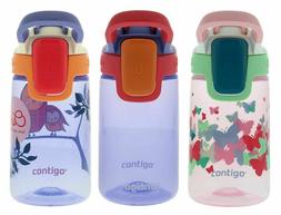 Contigo Water Bottles, 14oz Kids, Ballet/Wink/Love