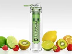 Fruit Infuser Water Bottle 27oz Color May Vary