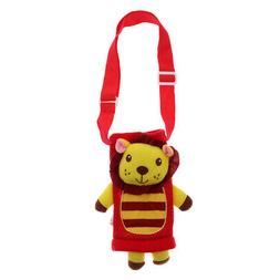 Water Drink Bottle Pocket Carrier Sleeves Tote Bag with Adju