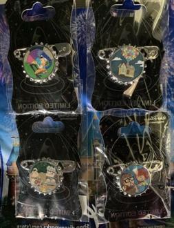 WDI Up 10th anniversary bottle cap pin set LE250