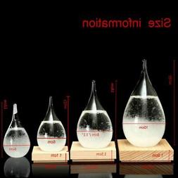 Weather Forecast Water Drop Shape Glass Bottle Tempo Drop-St