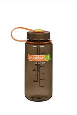Nalgene Wide Mouth 16oz Loop Top Water Bottle Woodsman w/Bro