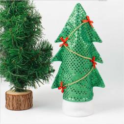 Wine Bottle Cover Christmas Tree Shaped for Decoration Wrapp