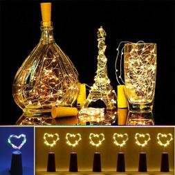 Wine Bottle Lights Cork Mini Fairy Light for DIY Party Table