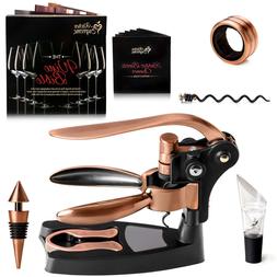 Wine Bottle Opener Corkscrew 7 Accessories Kit with Stand