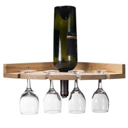 Wine Glass Drying Rack and Bottle Holder Storage Glass Hook 