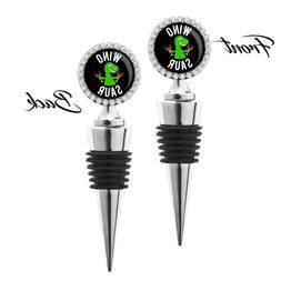 Wine Stopper Bottle Stopper Saver Sealer Cork Chrome Winosau