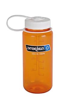 Nalgene Wm 1 Pt Orange W/white Lid