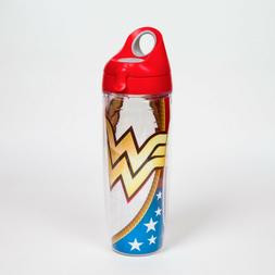 Tervis Wonder Woman Colossal Wrap Water Bottle with Red Lid 