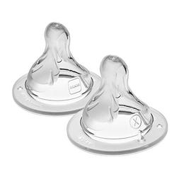 MAM X Cut Silicone Nipple 6 Months - 2 Pack