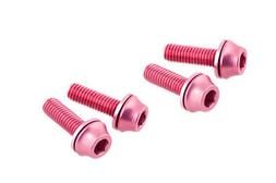 x4 New Bike M5x16mm Water Bottle Cage Bolt w/ Washer Screws 