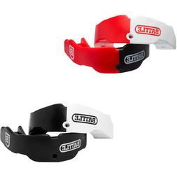 Battle Sports Science Youth Football Mouthguard 2-Pack with 