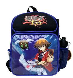 Yu-Gi-Oh Blue/Black Kids Backpack & School Bag for Boys with