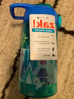 Zak Leak -proof Frozen Girl 16oz BPA Free Plastic Bottle & s