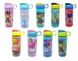 Zak Plastic Water Bottle 16oz Carry Loop Character Designs B